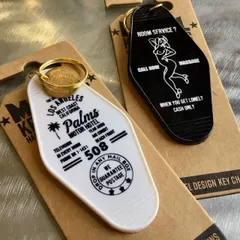 新品 モーテル キーホルダー キーチェーン タグ MOTOR HOTEL アメカジ バイカー アメリカン雑貨 ファッション 小物