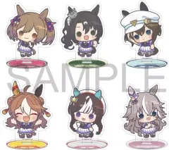 【中古】アクリルスタンド・アクリルパネル 全6種セット 「ウマ娘 プリティーダービー ミニアクリルスタンドコレクション Vol.5」