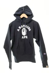 bape×champion コラボパーカー 激レア コラボ A BATHING APE X CHAMPION HOODIE 2色 (A BATHING
