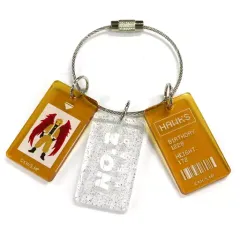【中古】雑貨 ホークス 3連アクリルキーホルダー 「僕のヒーローアカデミア」