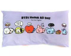 [중고] 쿠션 · 안아 베개 · 본체 긴 자리 부톤 퍼플 [BT21 × 시마무라]