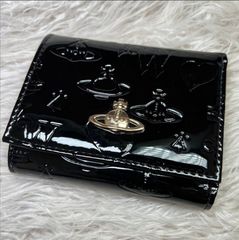 ◇美品◇ヴィヴィアン エグゼクティブ 三つ折り財布 オーブ×がま口