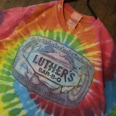 00s Vintage US古着☆LUTHER'S タイダイ 半袖Tシャツ SIZE M
