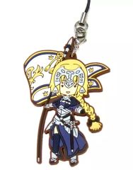[중고] 스트랩 (캐릭터) 눈금자 / 쟌느 다르크 고무 스트랩 sugar pochette [이치 반 복권 Fate / Grand Order ~ 밤하늘을 달리는 산타 클로스, 푹신 등장! ~] F ​​상