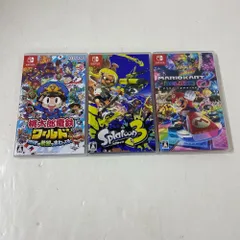 08w13299 Nintendo Switch ゲームソフト まとめ マリカ8DX/スプラ3/桃鉄ワールド ニンテンドースイッチ マリオカート/スプラトゥーン/桃太郎電鉄【中古品】