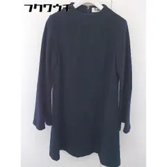 ◇ LIMITLESS LUXURY リミットレスラグジュアリー 長袖 ミニ ワンピース サイズ38 ネイビー レディース  【中古】 【1111240008110】のサムネイル