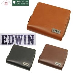 EDWIN Men's Bi-fold Wallet, Bonded Leather, Foldable, Commuting, Leather Goods, Men's Wallet, Bi-fold Wallet, Brand, Genuine Leather, Folding Wallet, Men's Folding Wallet, Gift, Practical, 0510743