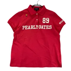 サイズ：2 PEARLY GATES パーリーゲイツ  半袖ポロシャツ  ピンク系 [240101456661] ゴルフウェア レディース ストスト