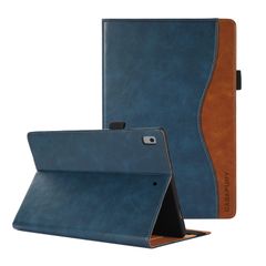 【人気商品】9.7インチ iPad iPad ケース，青色 iPad iPad iPad iPad 指紋防止 傷つけ防止 スタンド機能 カードポケット ケース ケース ケース ケース ケース 9.7 9.7 9.7 9.7 Pro 肌触り良い Air Air