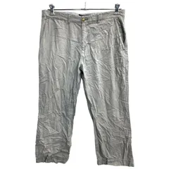 TOMMY HILFIGER チノパン W34 トミーヒルフィガー グレー コットン 古着卸 アメリカ仕入 2406-46
