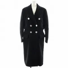 サカイ sacai MA-1×MELTON COAT チェスターコート ロング丈 ウール ドッキング 切替 アウター 1 M 黒 ブラック /AN42のサムネイル