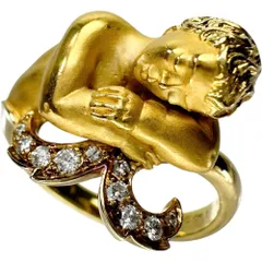 角江千代治鈴蘭ダイアモンドリングchiyojisumie