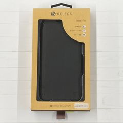 SoftBank SELECTION RILEGA Stand Flip for AQUOS zero / ブラック SB-SA74-SDFB/BK