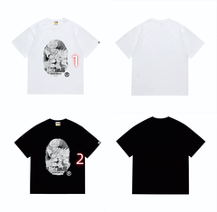 A BATHING APE コラボdragon ball z big aead teeプリント Tシャツ