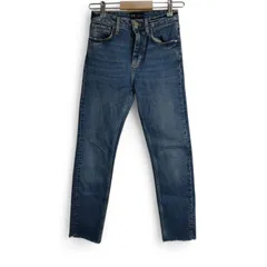 ザラ　ストレートデニム　サイズ34/2/24　ライトブルー