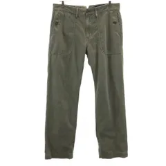 XLARGE エクストララージ 日本製 ワークパンツ w32 カーキグリーン メンズ 古着