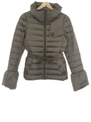 BURBERRY BLACK LABEL バーバリー ブラックレーベル ナイロンベルテッドダウンジャケット ブラウン 40のサムネイル
