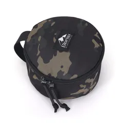 【特価商品】携帯便利 コンパクト 軽量 小物収納 ジャストサイズ シェラ収納バッグ ポーチ レギュレーターストーブ専用ケース 小物入れ ケース ケース キャンプ 310 310 st アウトドア用品 st soto シェラカップ収納ケース (ブラックマルチ)