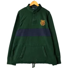 古着 ラルフローレン Ralph Lauren POLO by Ralph Lauren CUSTOM FIT 長袖 ラガーシャツ メンズXL相当/eaa576382