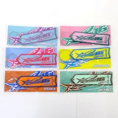 【三重店】THE RAMPAGE 会場限定 ワッペンキーホルダー 6点 まとめ売り（ETS/東京/静岡/福岡大阪/宮城/ランペ/LDH）【361-B156】