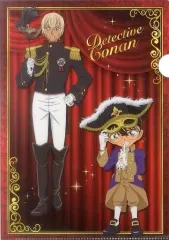 【中古】クリアファイル 江戸川コナン＆安室透/怪盗キッド(仮面舞踏会) A4クリアファイル 「名探偵コナン」