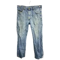 Wrangler デニムパンツ W34 ラングラー ライトブルー コットン メキシコ製 古着卸 アメリカ仕入 2501-149
