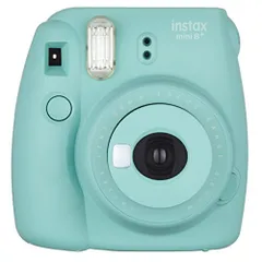 FUJIFILM インスタントカメラ チェキ instax mini8プラス 接写レンズ・純正ハンドストラップ付き ミント INS MINI 8P MINT(中古品)のサムネイル