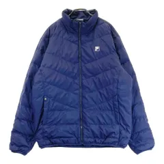 サイズ：LL FILA GOLF フィラゴルフ  ダウンジャケット  ネイビー系 [240101480895] ゴルフウェア メンズ ストスト