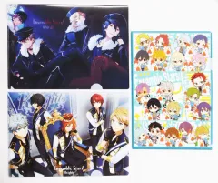 【中古】クリアファイル 集合 A4クリアファイルセット(3枚組) 「あんさんぶるスターズ!×ローソン」