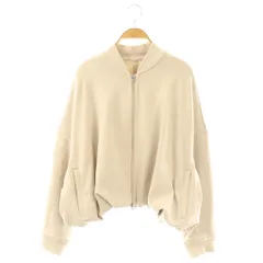 ジャーナルスタンダード ラックス JOURNAL STANDARD LUXE 24AW Elastic ブルゾン ジャケット スウェット ジップアップ ベージュ /DO ■OSのサムネイル