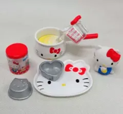 【中古】食玩 トレーディングフィギュア 6.わくわくデザート 「ハローキティ お料理だいすき!」