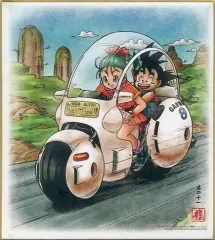 【中古】食玩 雑貨 11.ブルマ＆孫悟空 「ドラゴンボール 色紙ART5」