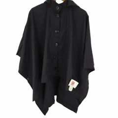 uniqlo × lemaire ポンチョ Uniqlo Lemaire Poncho Cape Hoodie Cotton Black Women's
