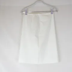『USED』 ラルフローレン サイズ7 スカート  ホワイト シンプル 上品