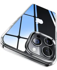 ★CASEKOO iPhone 15 Pro 用 ケース クリア 耐衝撃 米軍MIL規格 ストラップホール付き ワイヤレス充電対応 いPhone15Pro用ケース 6.1インチ アイフォン15Pro 用 ケース「KORI 」クリア