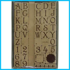 【在庫処分】オーナメントスタンプ ABCスタンプ 愛 中 エコウッド スタンプ工房 K2-05