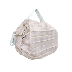 【さりっち様専用】【訳あり品】　新品　未使用　エコバッグ　折りたたみ　 コンパクト　一気に畳める 肩掛け コンビニ スーパ 買い物ショッピング 大容量サイズ　ファスナータイプ