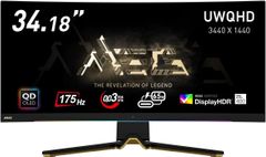 ［並行輸入品］MSI 湾曲QD-有機EL ゲーミングモニター MEG 342C QD-OLED 34.18インチ/UWQHD
