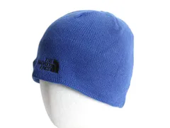 【お得なクーポン配布中!】 US企画 ノースフェイス ニット キャップ メンズ レディース フリーサイズ 古着 帽子 アウトドア ビーニー ニット帽 ワッチ ワンポイント 青