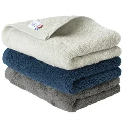 新品 ブルーム 今治タオル 認定 FUu(ふぅ) フェイスタオル 3枚セット やわらか ふわふわ 厚手 吸水 ホテル仕様 日本製 綿100％ アソート(ビター)