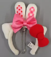 【中古】キーホルダー ハローキティ 「サンリオキャラクターズ シークレットミニカチューシャ」