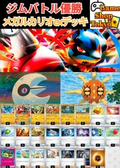 メガルカリオexデッキ　構築済み　ジムバトル優勝デッキ　Game Shop Tokyo