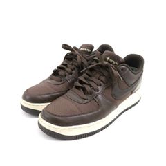 【中古B】NIKE ナイキ 27.5cm メンズ スニーカー ナイキ エア フォースワン ゴアテックス CT2858-201 茶色 中古B 古着