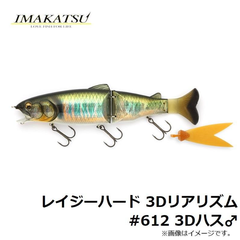 イマカツ　レイジーハード 3Dリアリズム #612 3Dハス♂ 280㎜　4oz