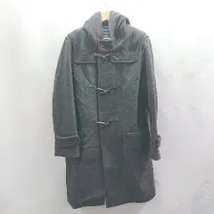 ◇ ⊇◎ BACK NUMBER バックナンバー ウール混合 長袖 コート サイズL ダークグレー系 メンズ E  【1504240030920】