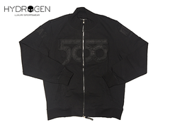 ハイドロゲンXフィアット ジャケット HYDROGEN×FIAT FIAT01 BLACK FIAT 500 FULLZIP SWEATSHIRT 500byHydrogen フィアット コラボ ブラック フルジップアップ トラック ジャケット メンズSサイズ
