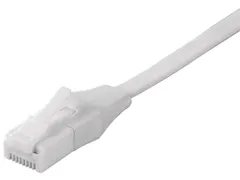 【新品・5営業日で発送】BUFFALO バッファロー Cat6A ツメの折れないLANケーブル フラット ストレート 2m ホワイト(BSLS6AFU20WH)