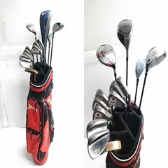 【激安‼️】Slazenger ゴルフジュラブセット キャディバッグ付 メンズ右 Yahoo!オークション -「スラセンジャー ゴルフセット」(男性右
