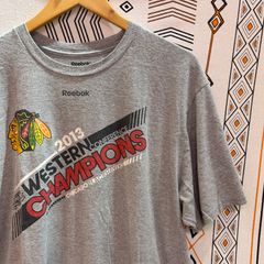 古着　Reebok Tシャツ　半袖　グレー