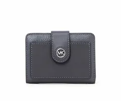 【220087】MICHAEL KORS マイケルコース  MK CHARM タブ コンパクト ポケット ウォレット スモール 財布 32H3S0KD5L47